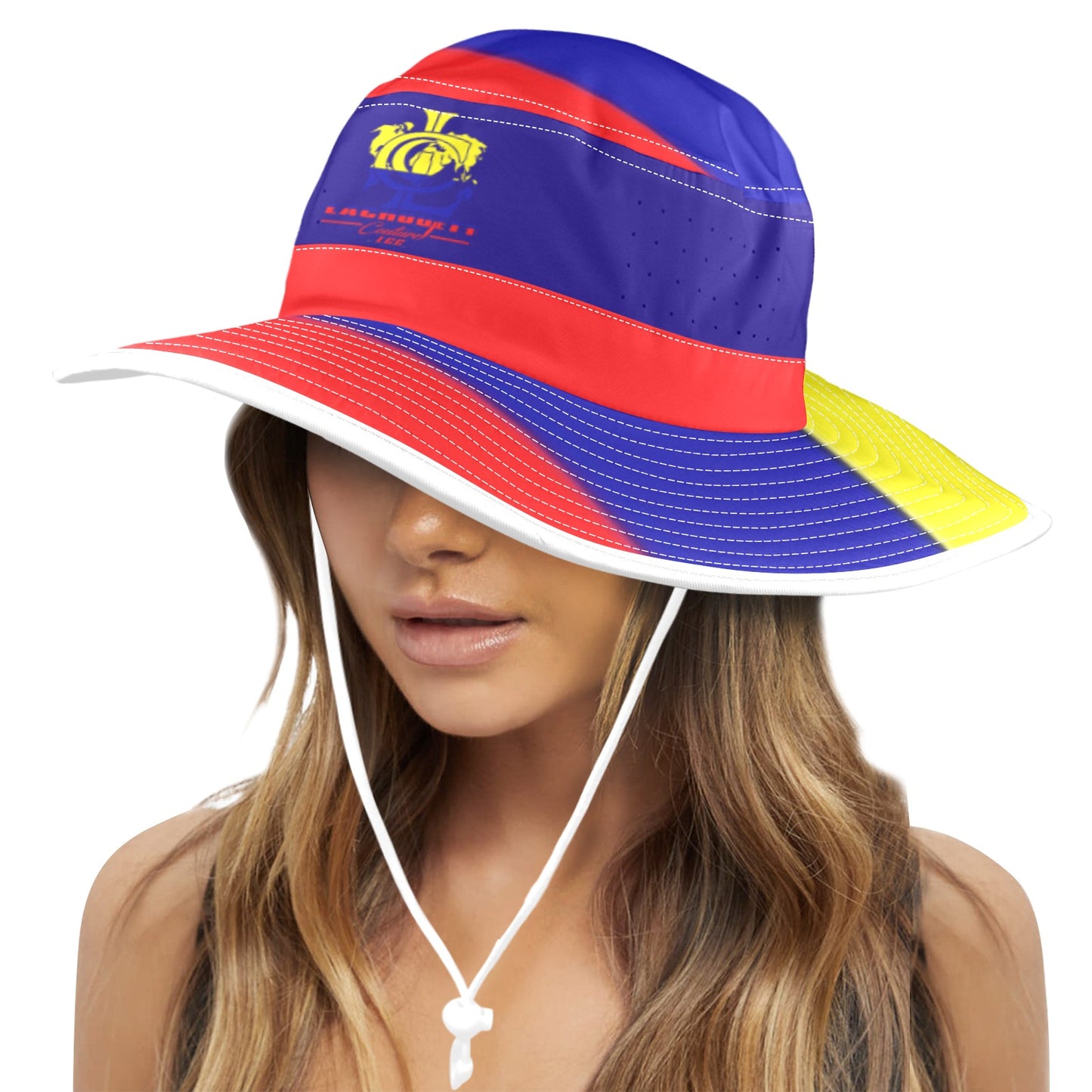 LATINA WORLD Wide Brim Bucket Hat