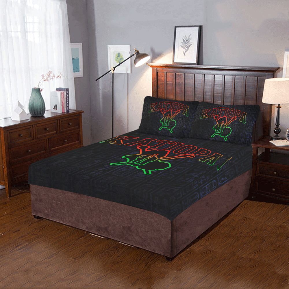 KATIOPA NUBIAN 3-Piece Bedding Set