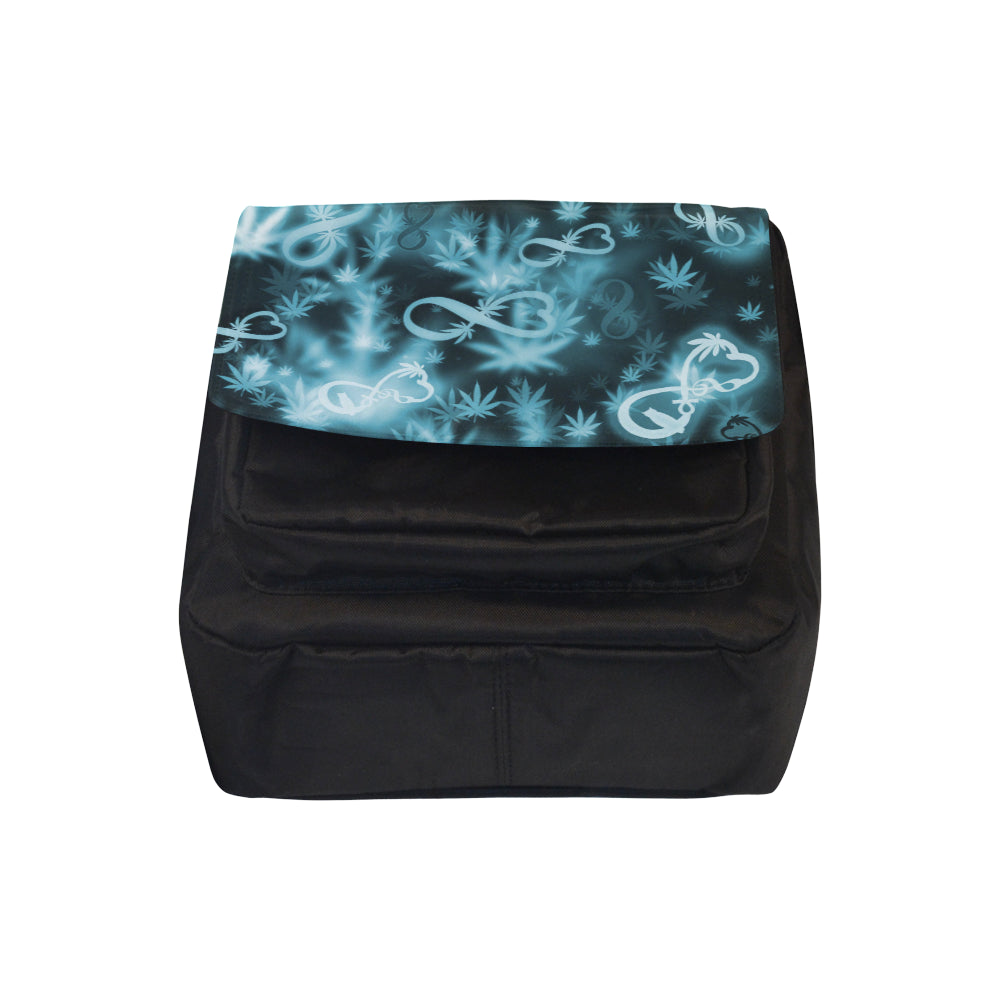 INFINITY BLUE COSMOS Crossbody Nylon Bags (Model 1633)
