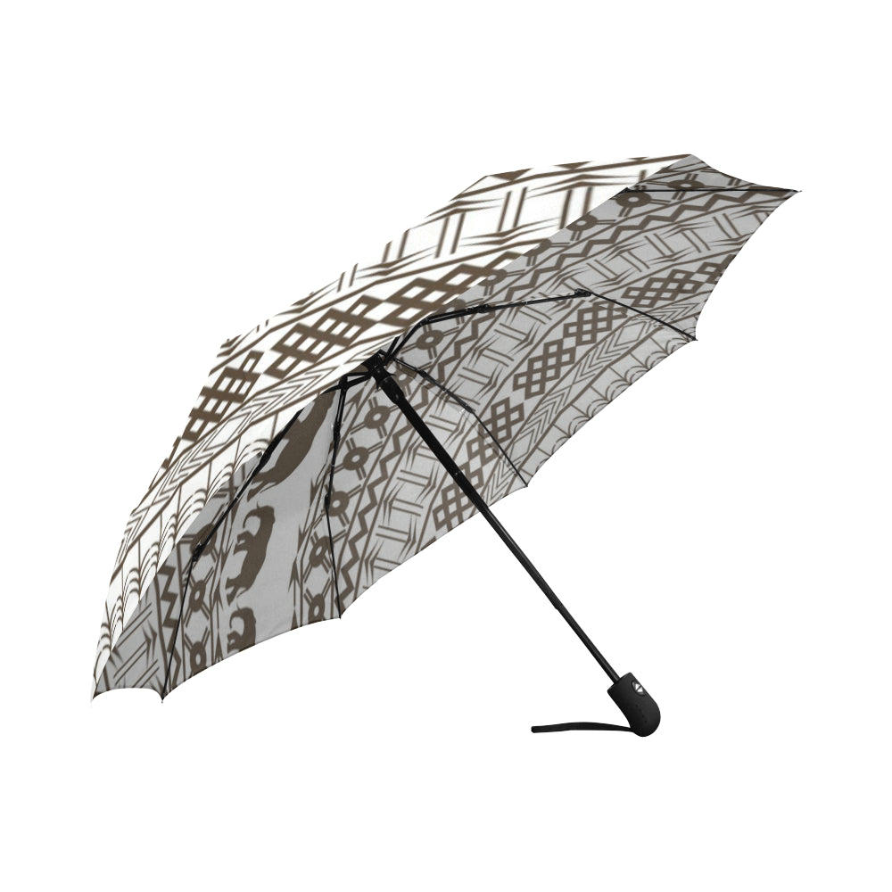 ELEPHANT ORNEMENT Auto-Foldable Umbrella