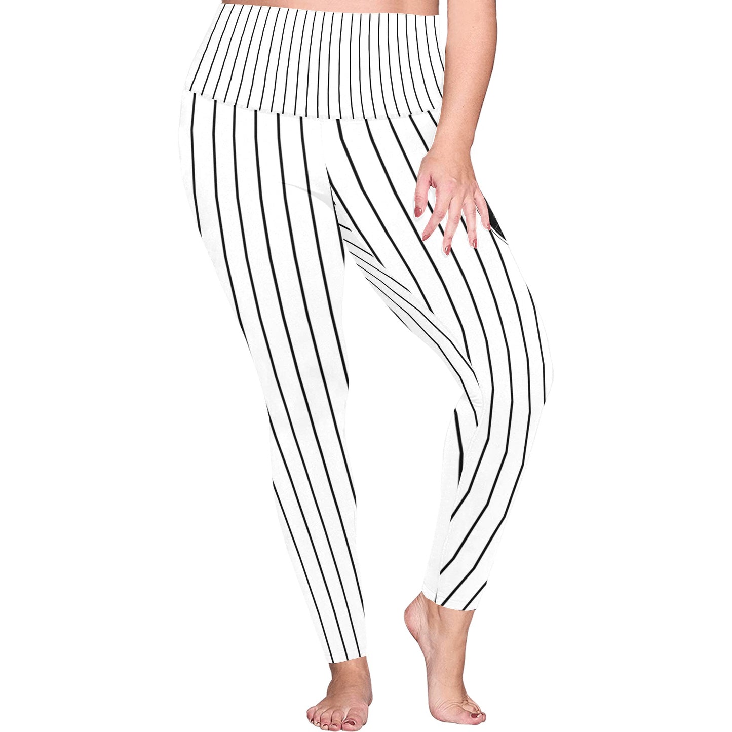 EAZY-E RUTHLESS Plus Size High Waist Leggings