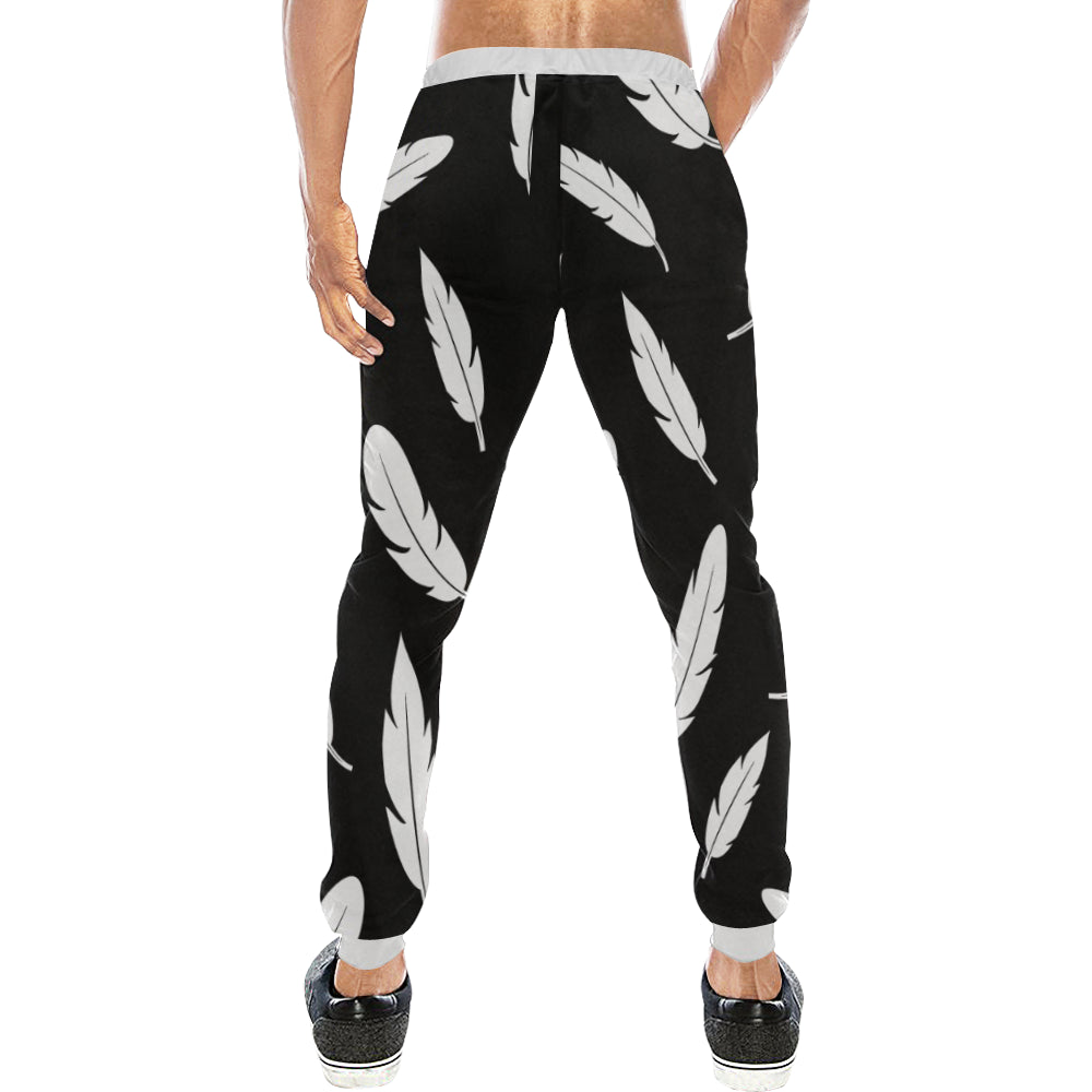 FEATHER BLCC Men's All Over Print Sweatpants