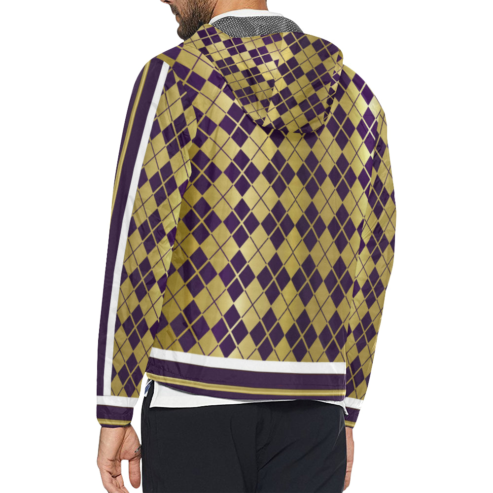 Arlequin GRAPE Unisex All Over Print Windbreaker