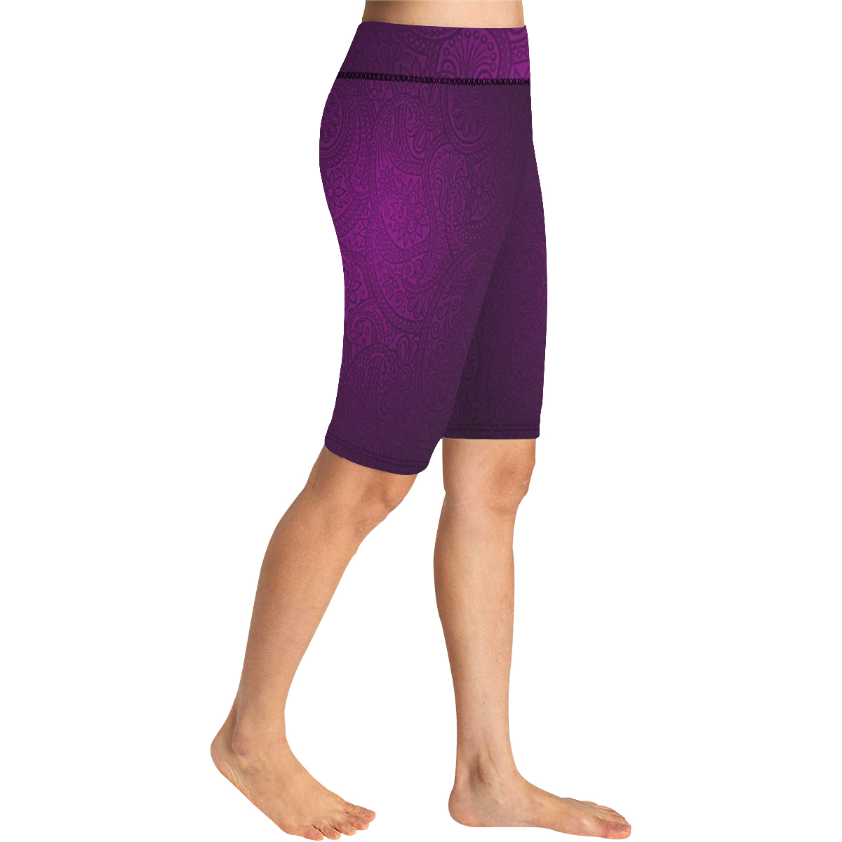 BANDANA LUXURY GRAPES All Over Print Knee Length Leggings
