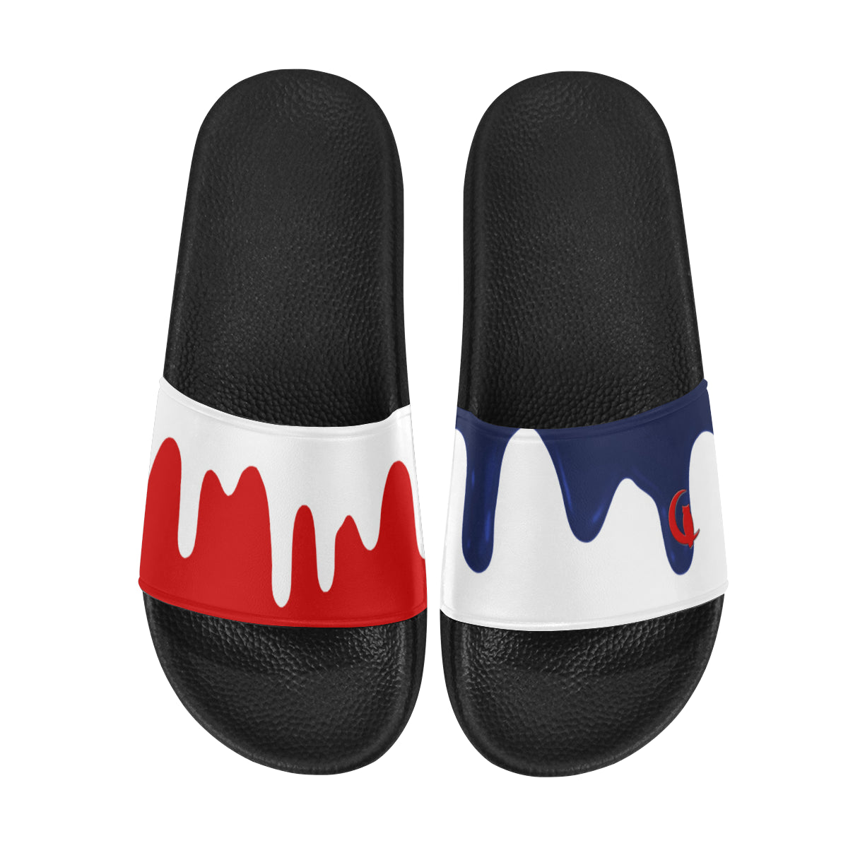 WATER DRIPPIN Women's Slide Sandals (Model 057)