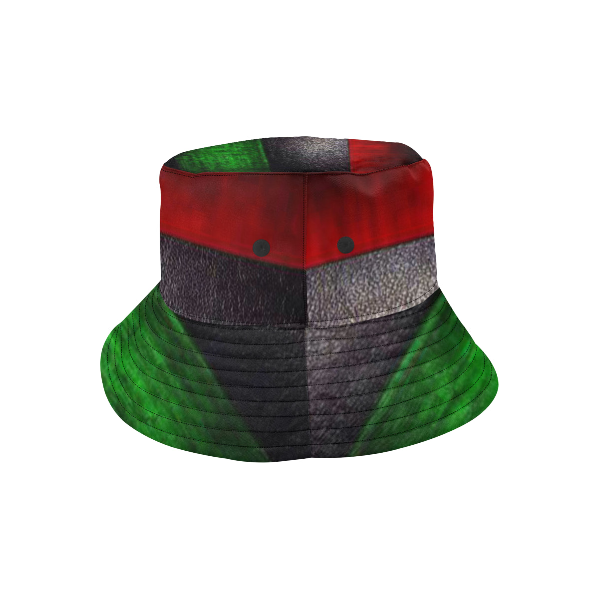 RBG GRUNGE All Over Print Bucket Hat for Men