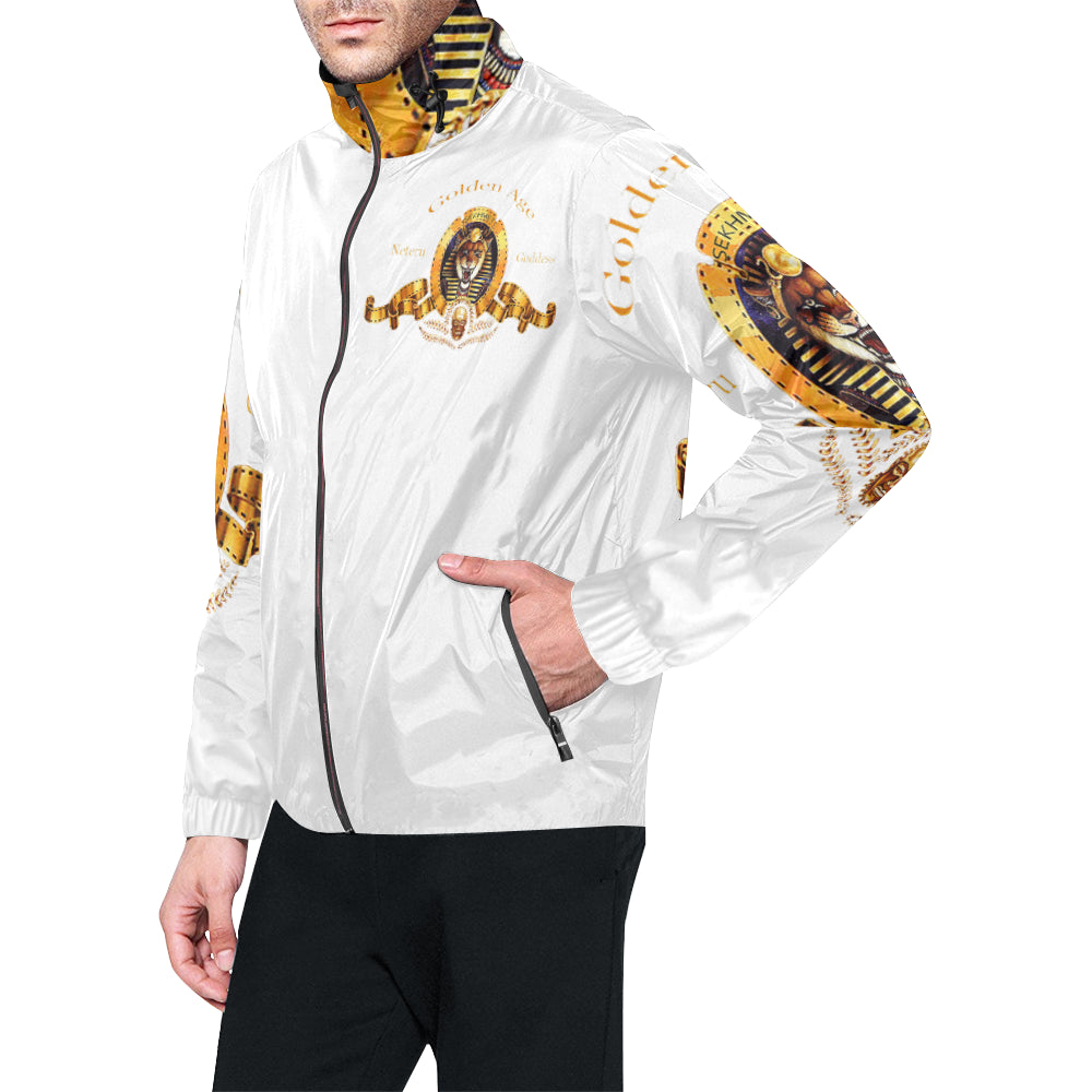 SEKHMET GODDESS WHT Unisex All Over Print Windbreaker