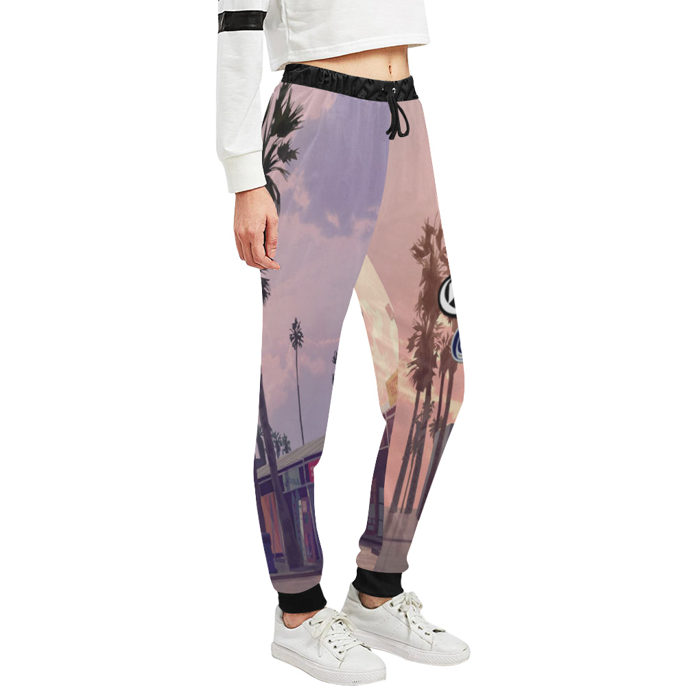 LCC WESTCOAST Women's All Over Print Sweatpants (Model L11)