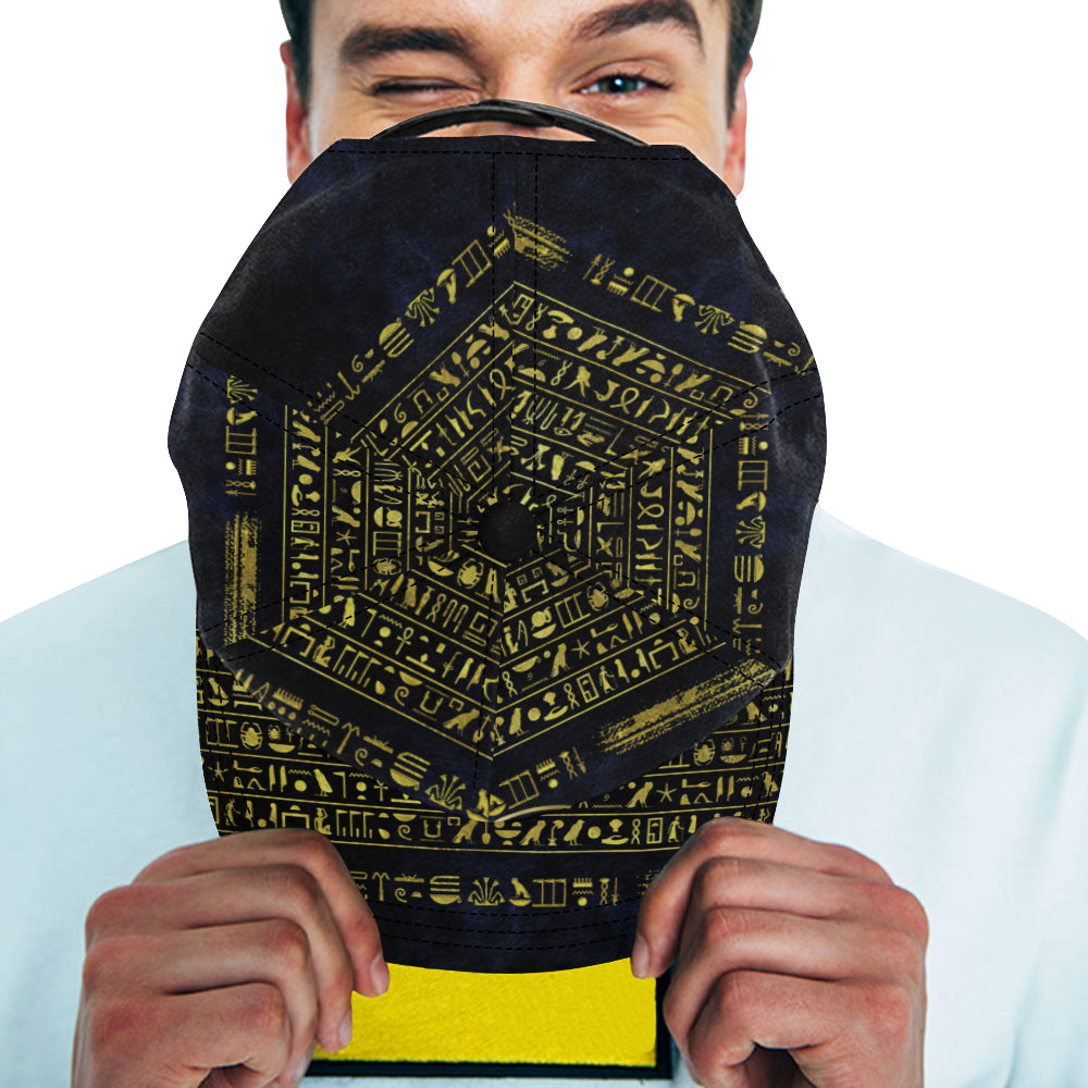 HIEROGLYPH DELUXE All Over Print Snapback