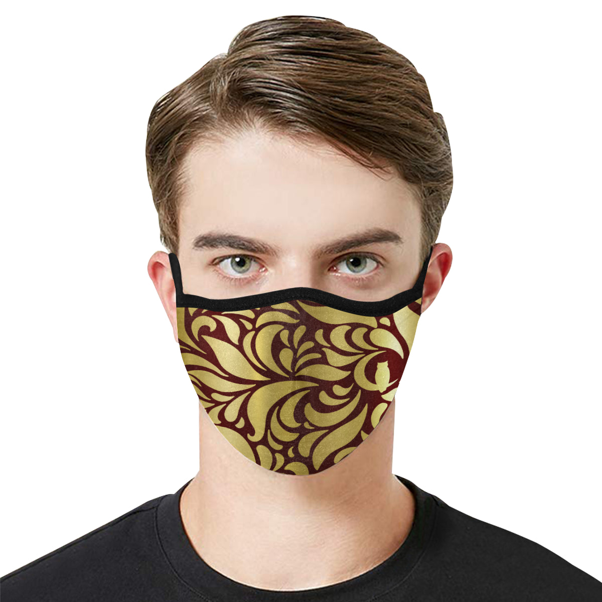 GORGIOUS BRDX LEAF Mouth Mask in One Piece (2 Filters Included)