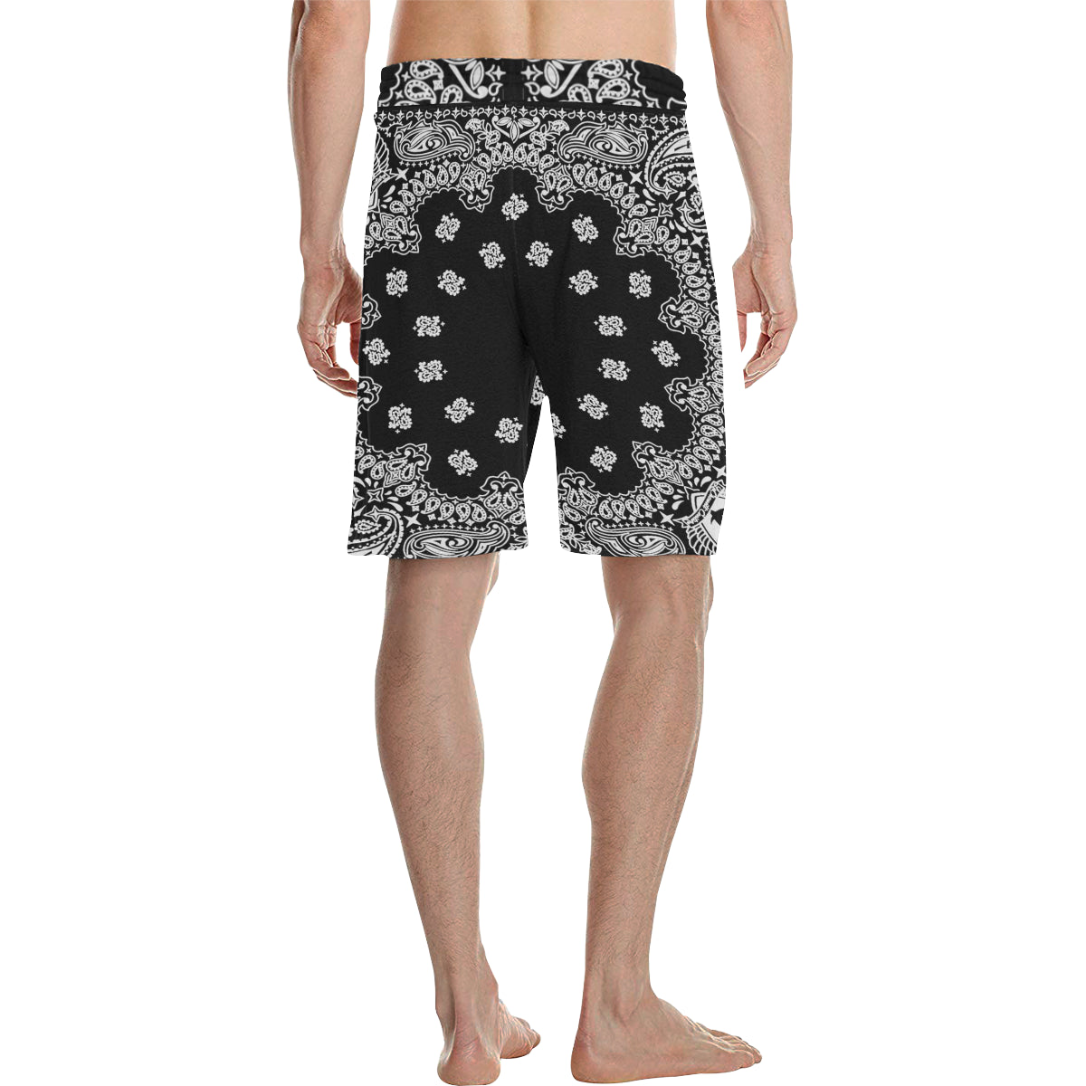 BANDANA BLCC Men's All Over Print Casual Shorts