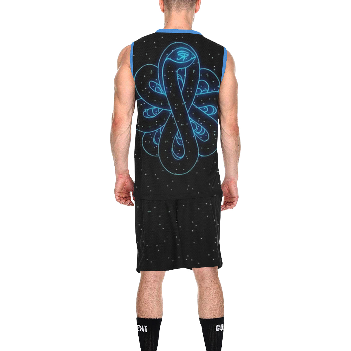 SNAKE OF CREATION WADJET All Over Print Basketball Uniform