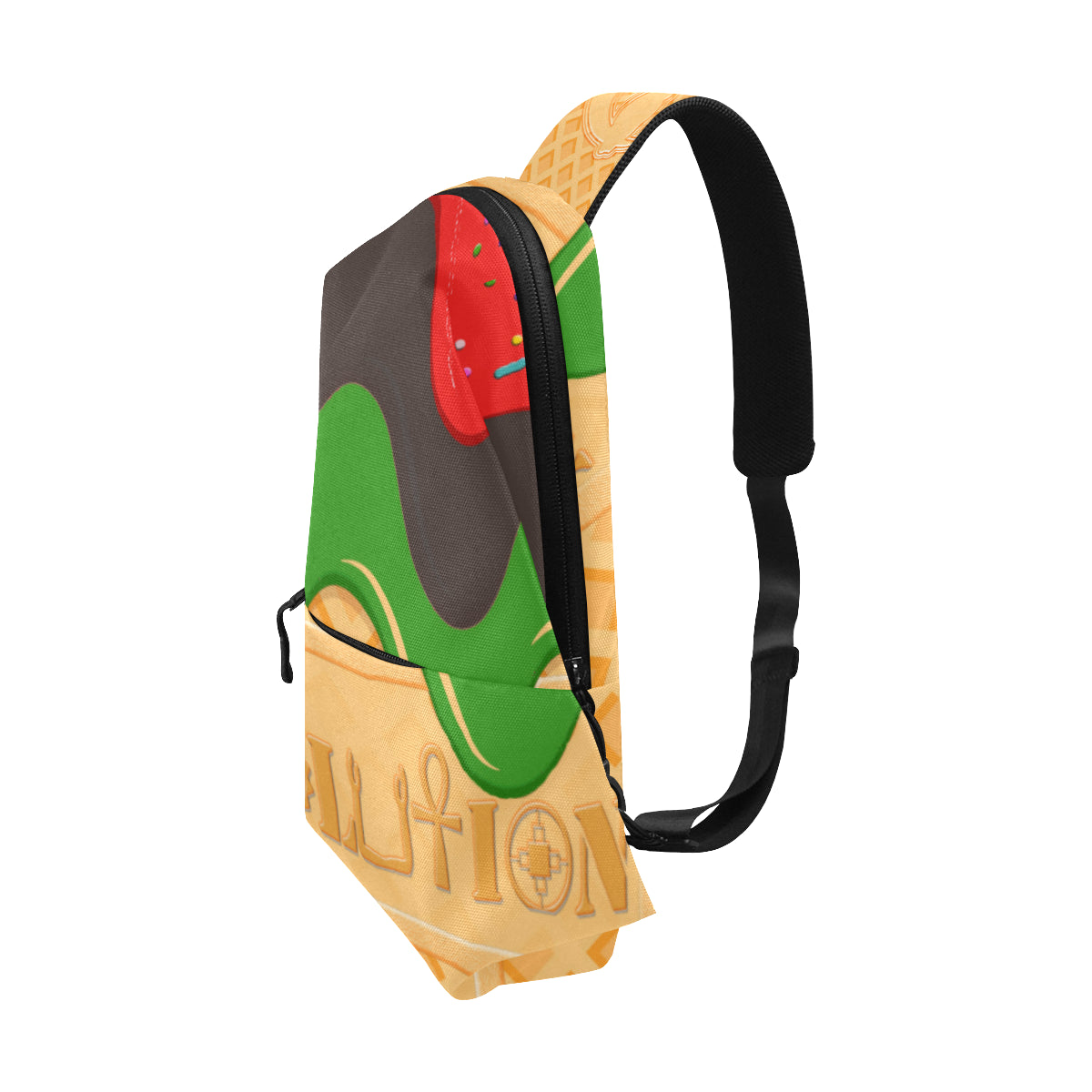 RVLTN ICE CREAM Chest Bag (Model 1678)