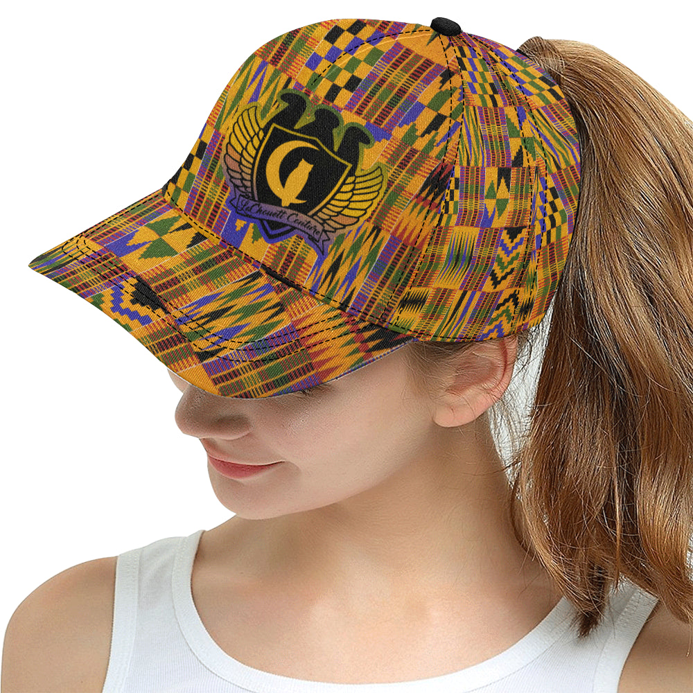 KENTE ATEF CROWN All Over Print Snapback