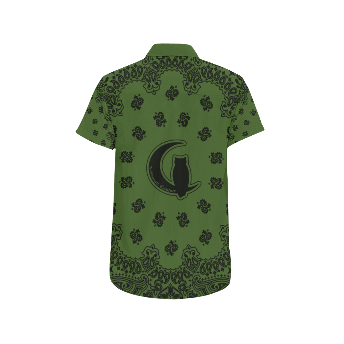 BANDANA KAKI Men's All Over Print Short Sleeve Shirt