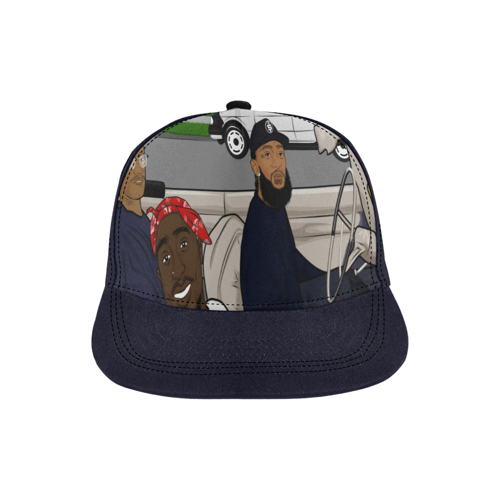 ANGEL OF THE HOOD All Over Print Snapback