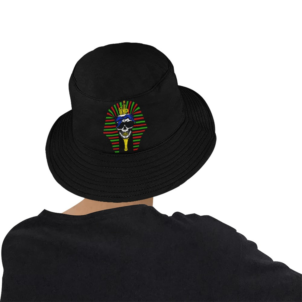 RBG C SKULL BLC  Bucket Hat for Men