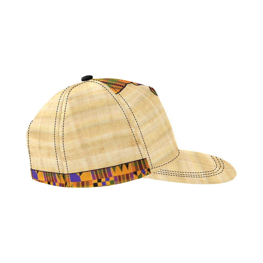 NILE VALLEY All Over Print Snapback Hat D