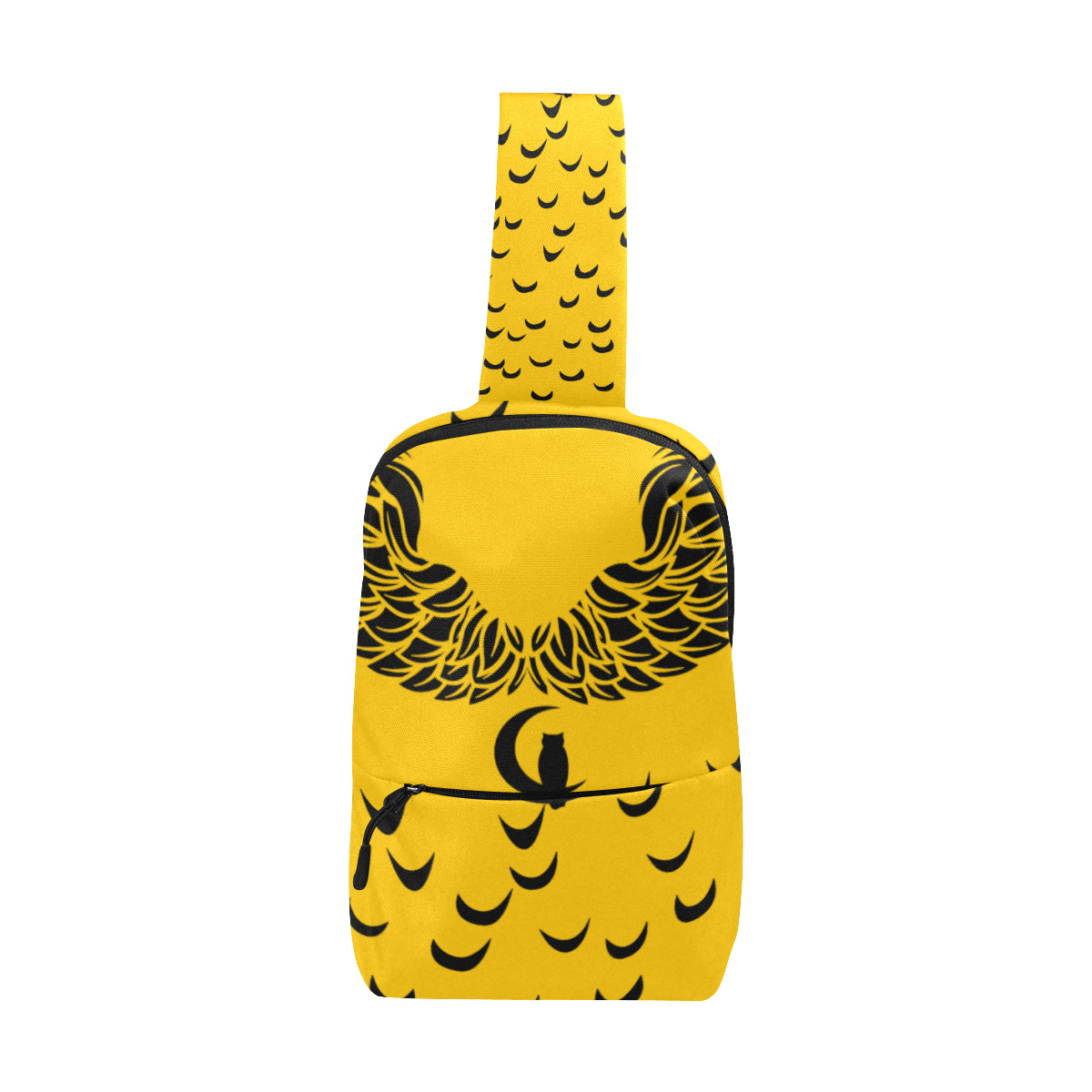 LCC WINGZ YELLOW Chest Bag (Model 1678)