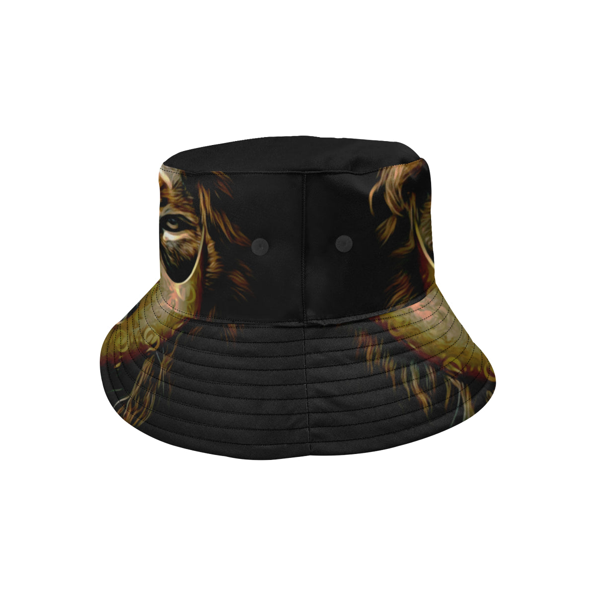 LION All Over Print Bucket Hat for Men
