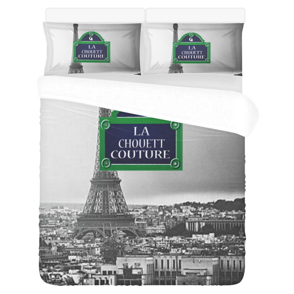 RUE DE PARIS 3-Piece Bedding Set