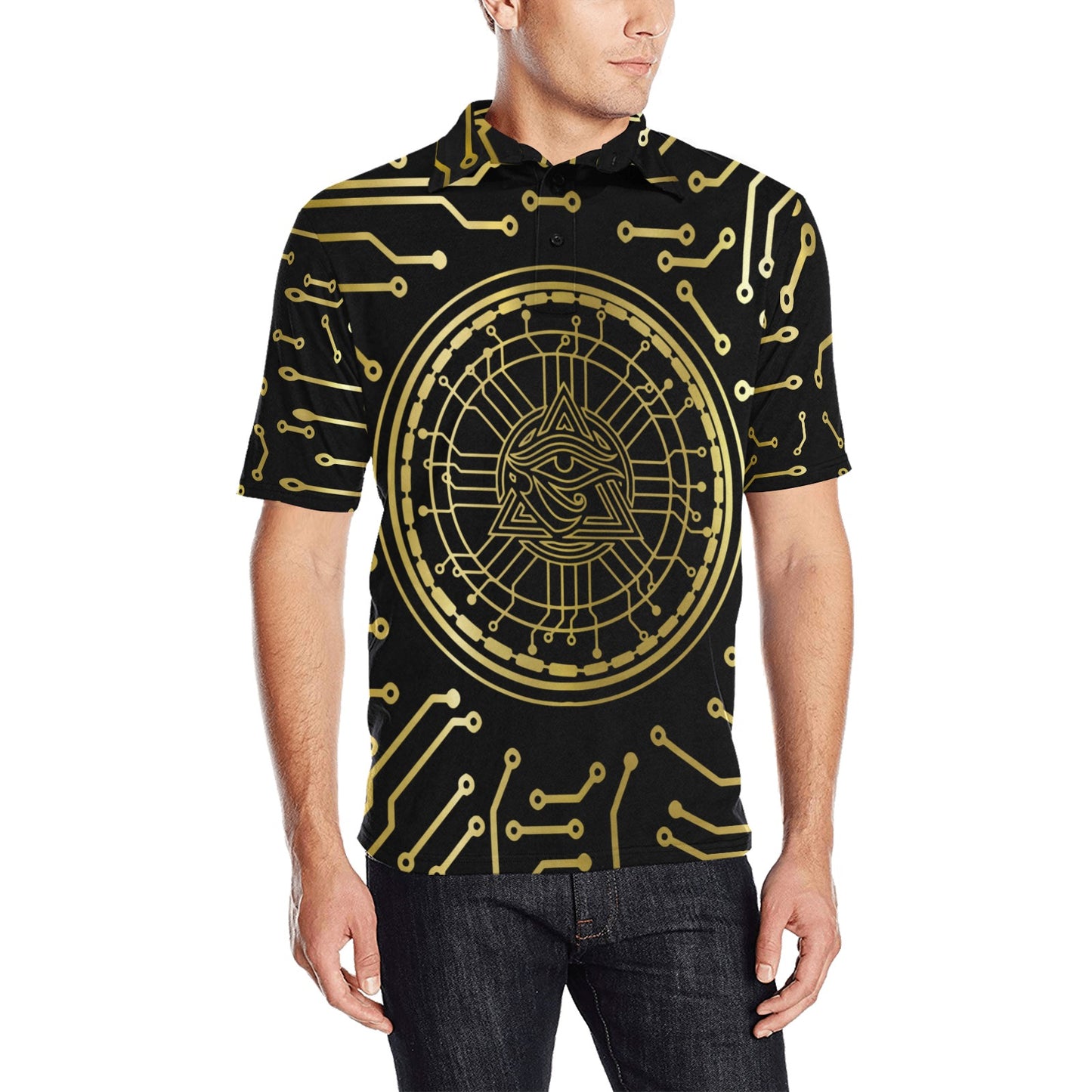 CRYPTO KMT Men's Polo Shirt