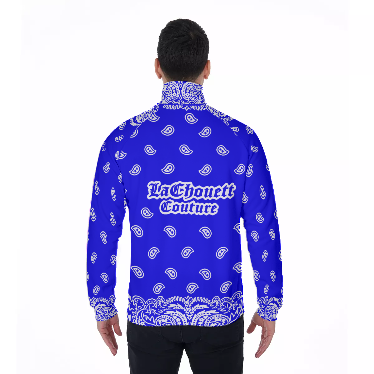BANDANA FULLY Cs'UP Men's Stand Collar Jacket