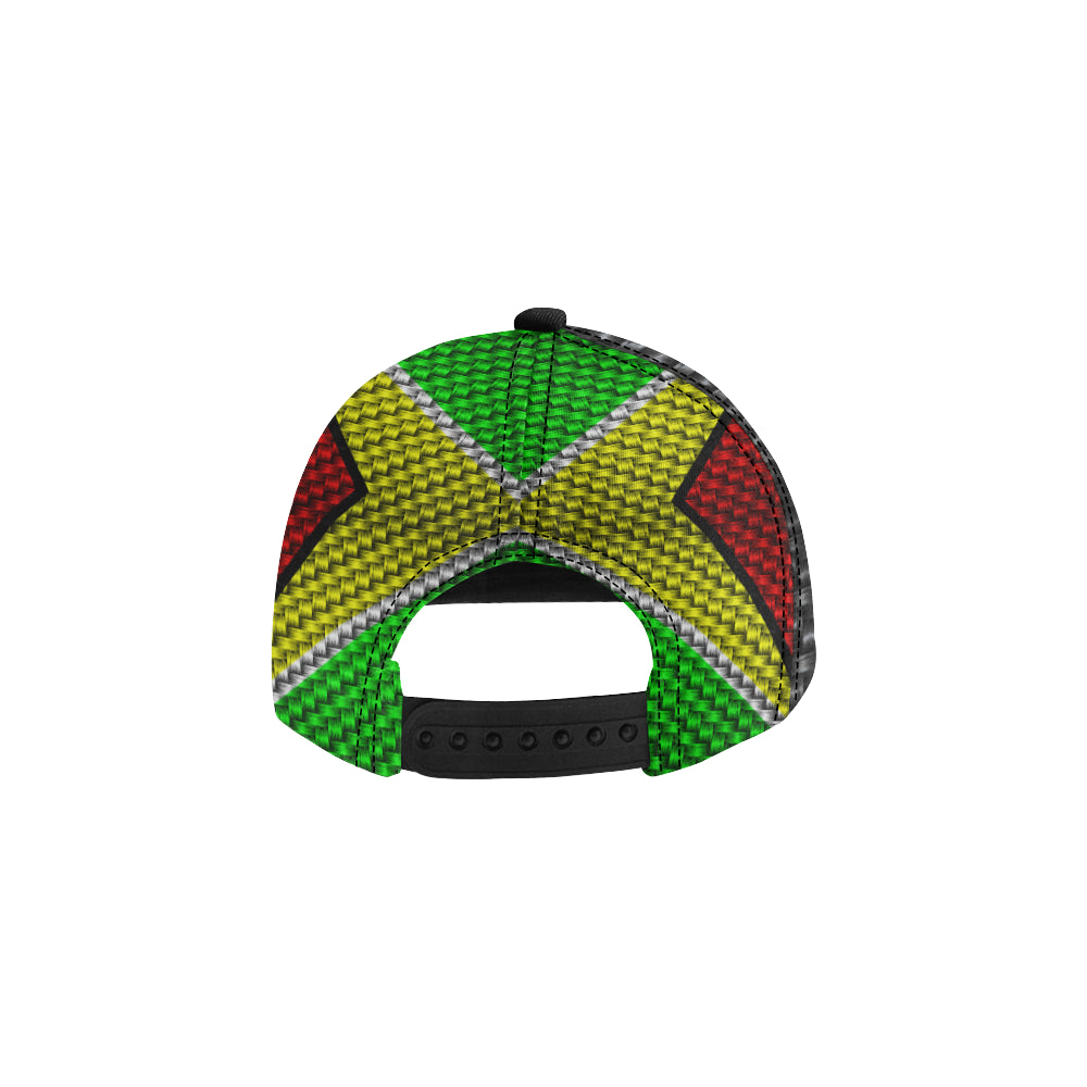 GUYANA All Over Print Snapback