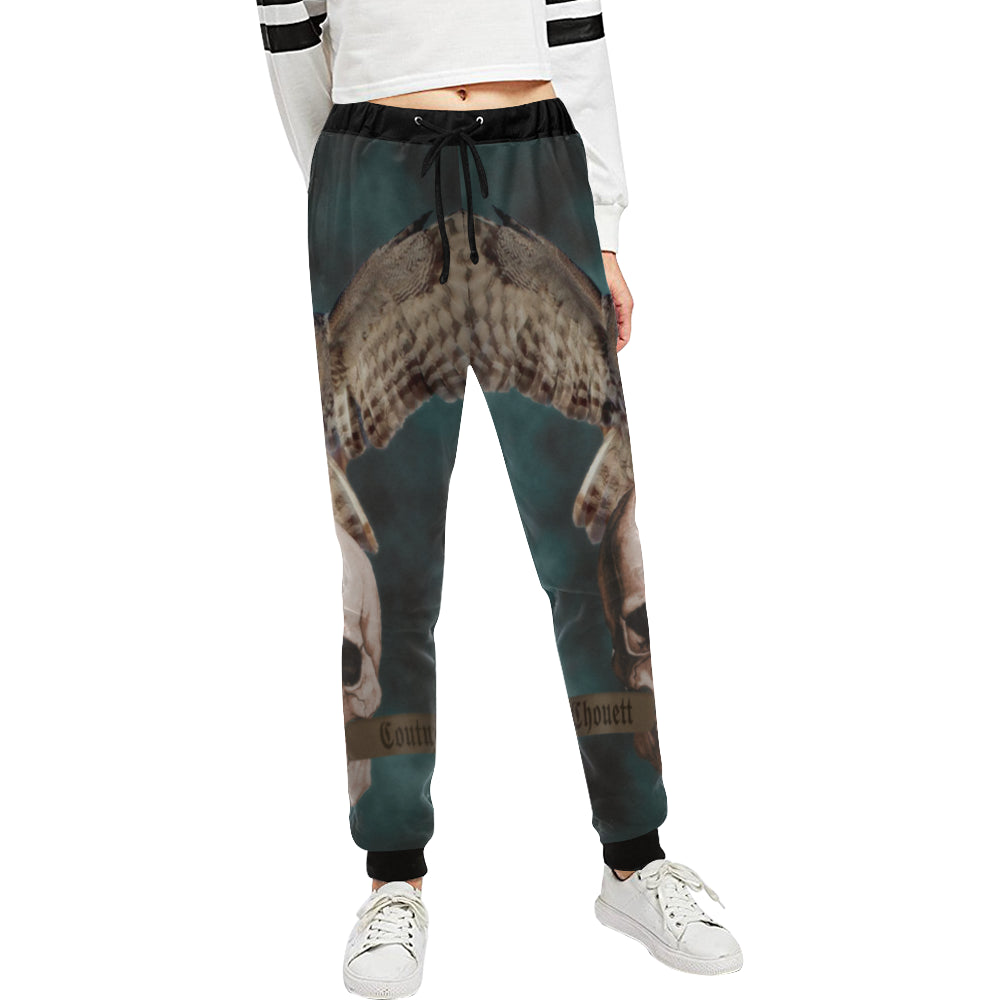 LCC OWL ROCK N ROLL Women's All Over Print Sweatpants (Model L11)