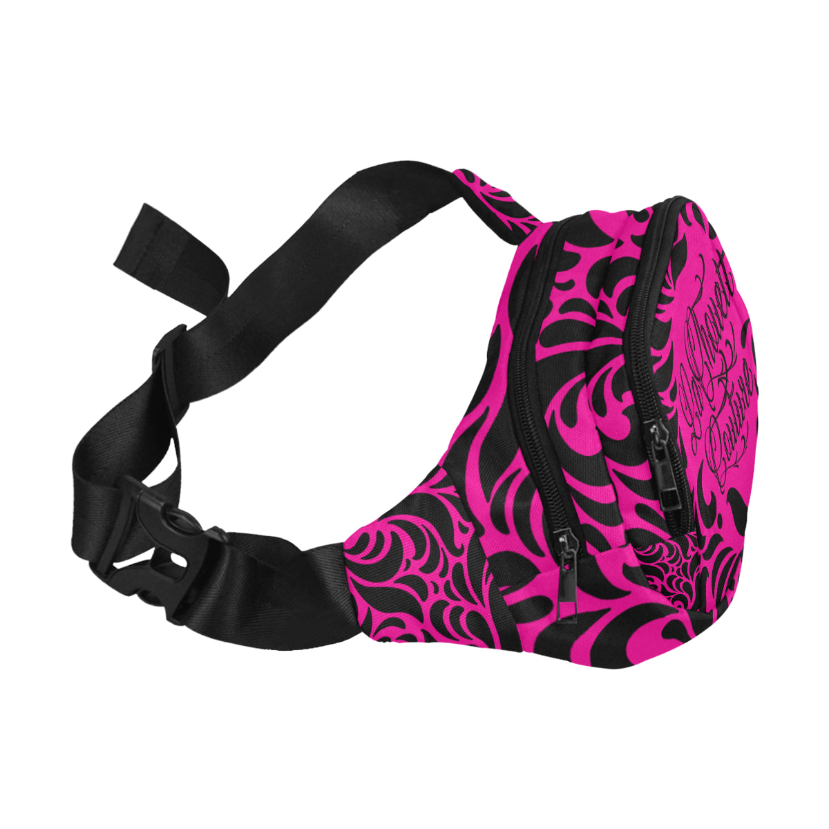 GORGIOUS LEAF PINKISH Fanny Pack/Small (Model 1677)