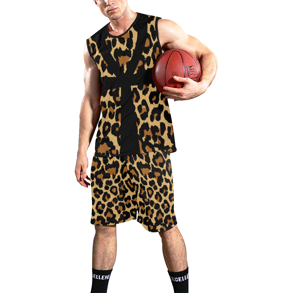CHEETAH ANKH All Over Print Basketball Uniform