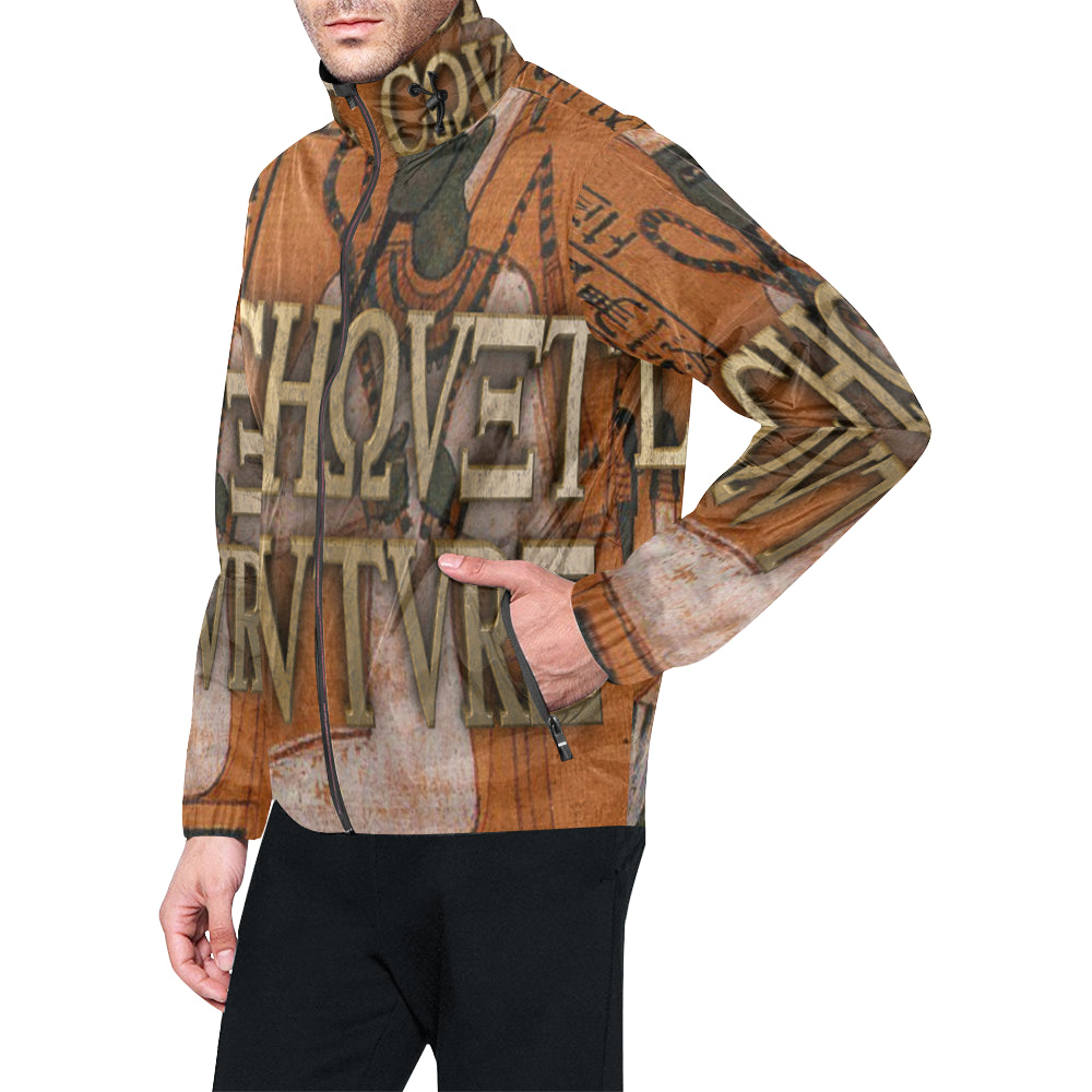 LCC AUSAR All Over Print Windbreaker for Unisex