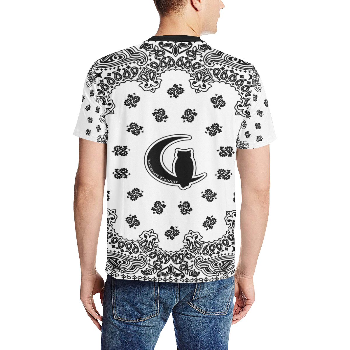 BANDANA WHT Men's All Over Print T-Shirt