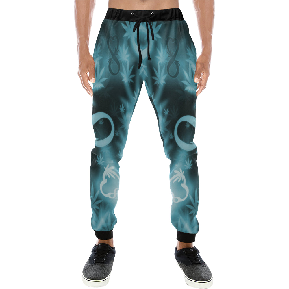 INFINITY BLUE COSMOS Men's Sweatpants
