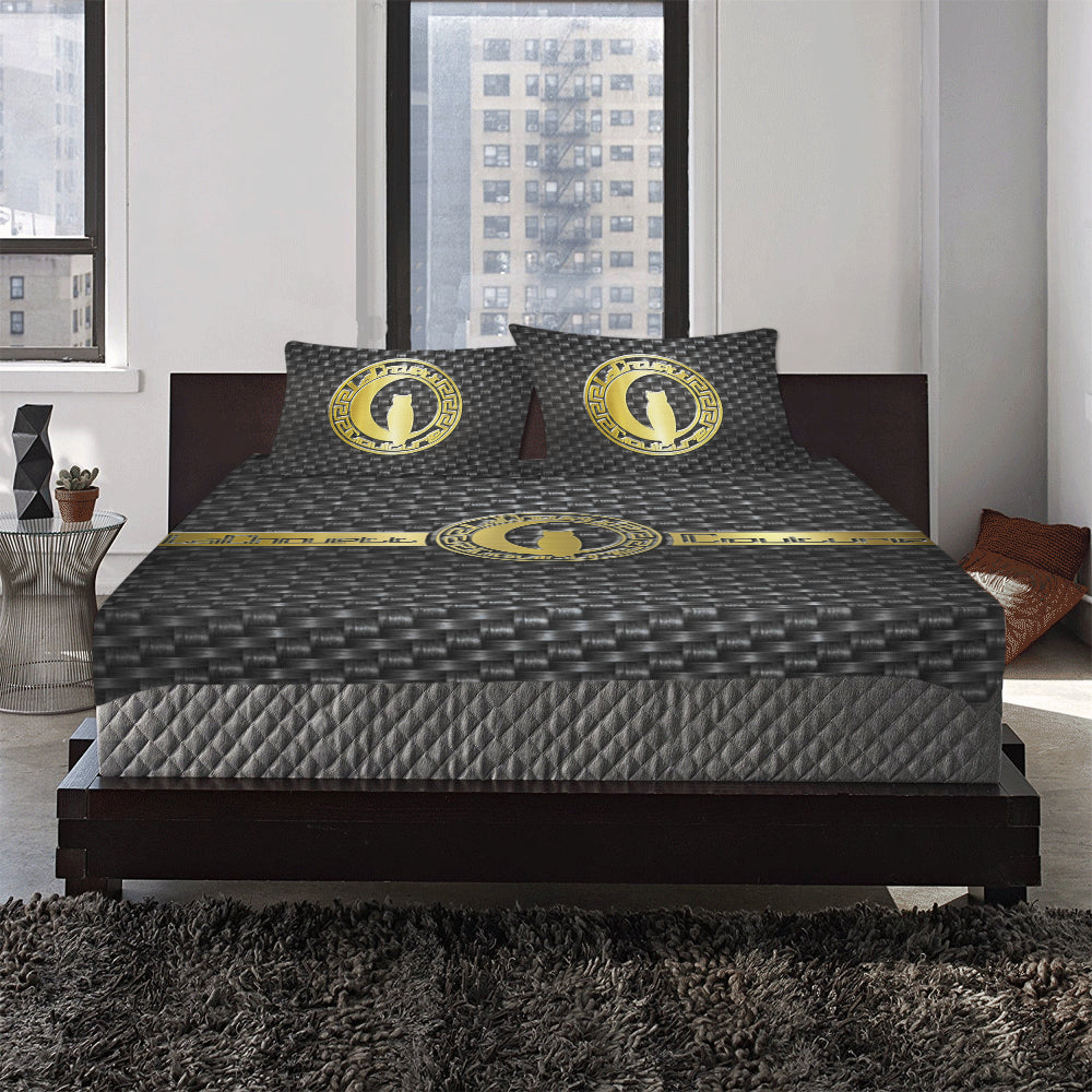 DELUXE BLACC 3-Piece Bedding Set