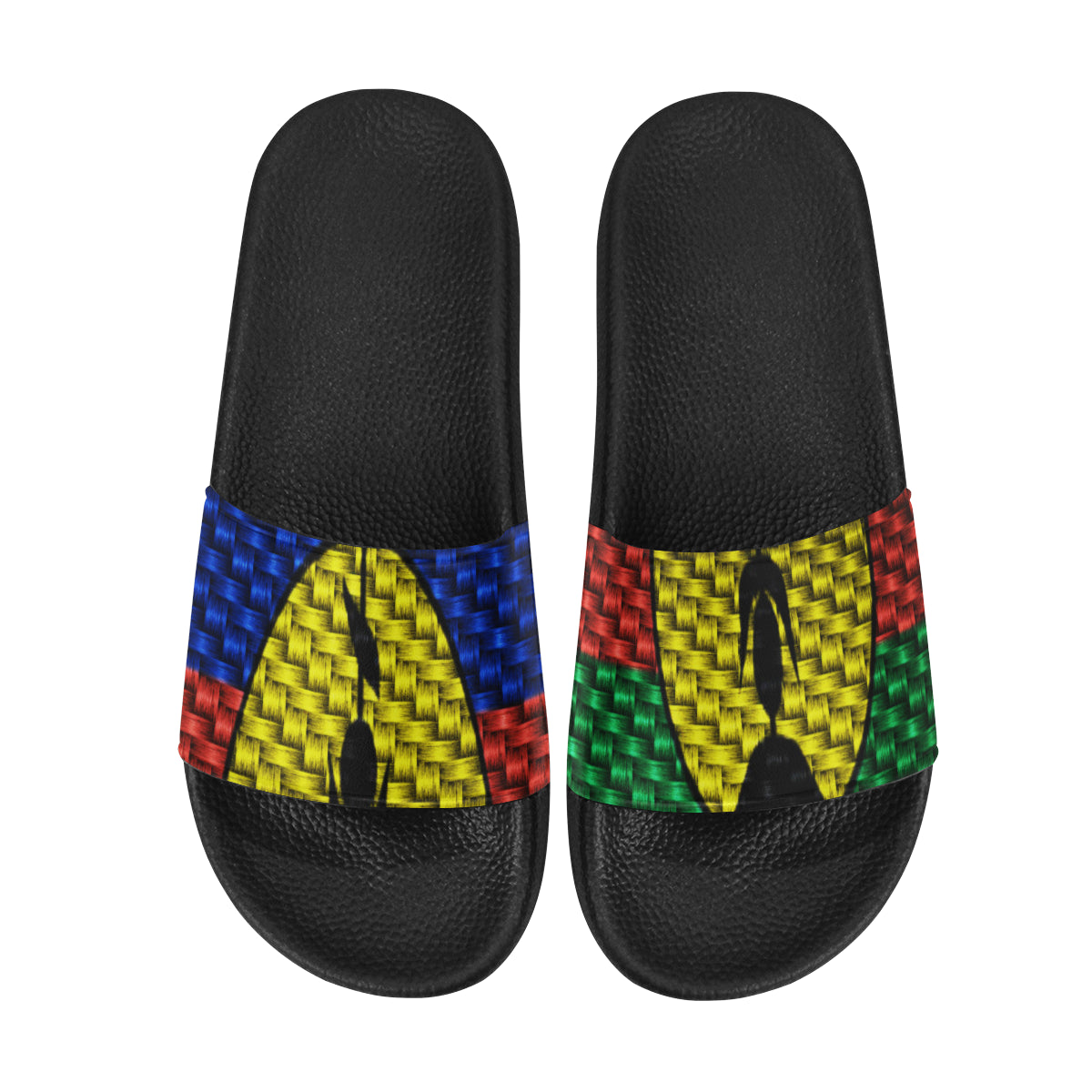 NOUVELLE CALEDONIE FLAG Women's Slide Sandals (Model 057)