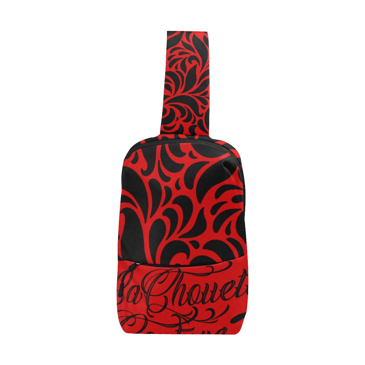 GORGIOUS LEAF RED Chest Bag (Model 1678)