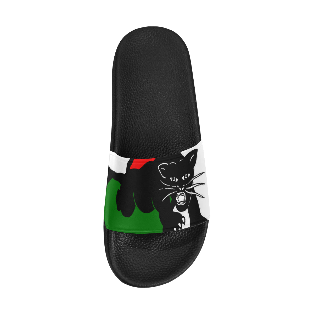 BLACC PANTHER RBG WHT Women's Slide Sandals