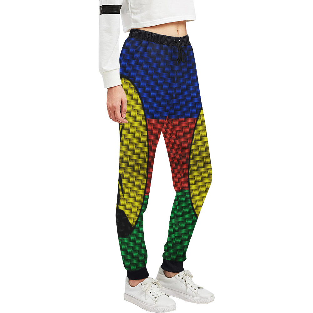 NOUVELLE CALEDONIE FLAG Women's All Over Print Sweatpants (Model L11)