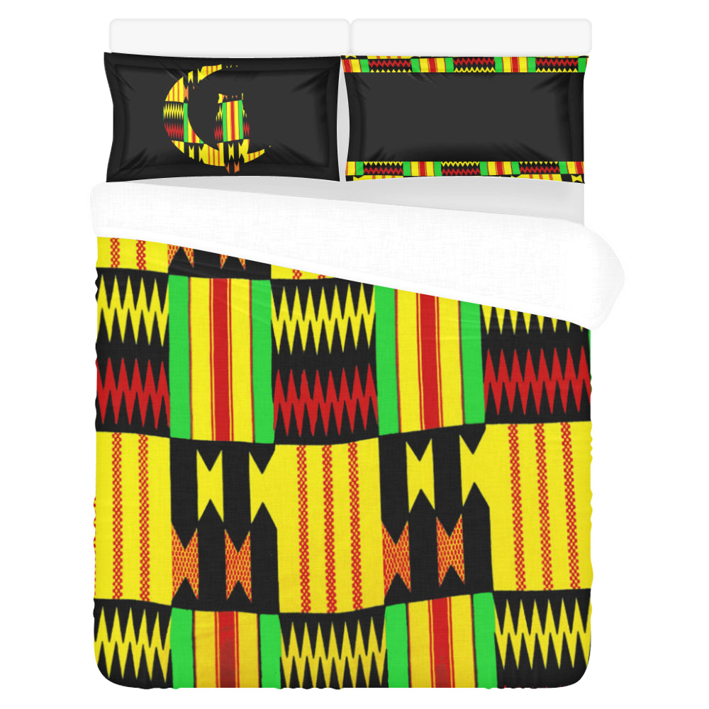 KENTE FARI 3-Piece Bedding Set