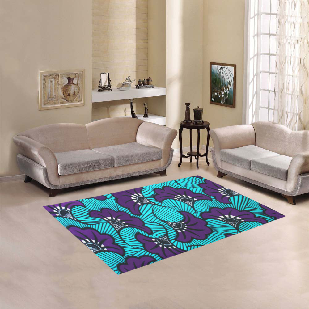 AFRIKA FLOWER Area Rug 5'3''x4'