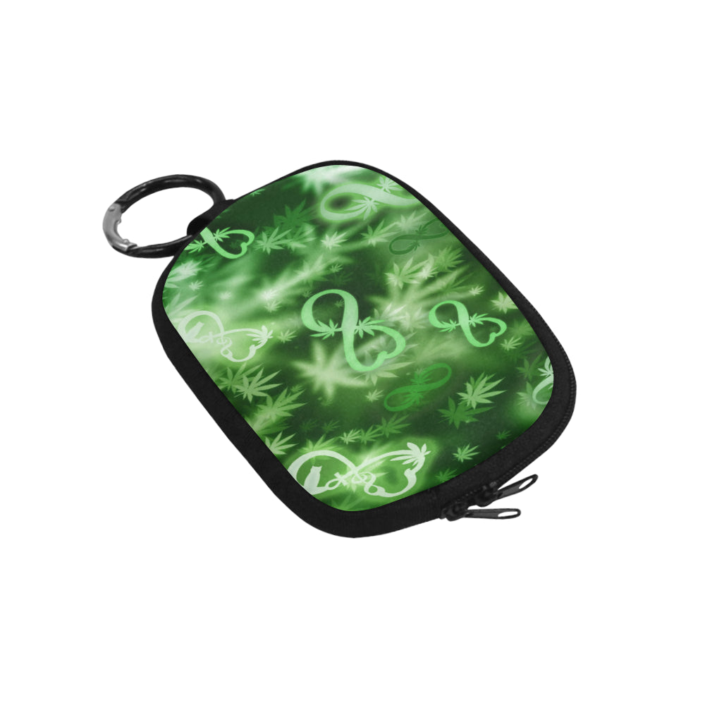 INFINITY GREEN COSMOS Coin Purse (Model 1605)