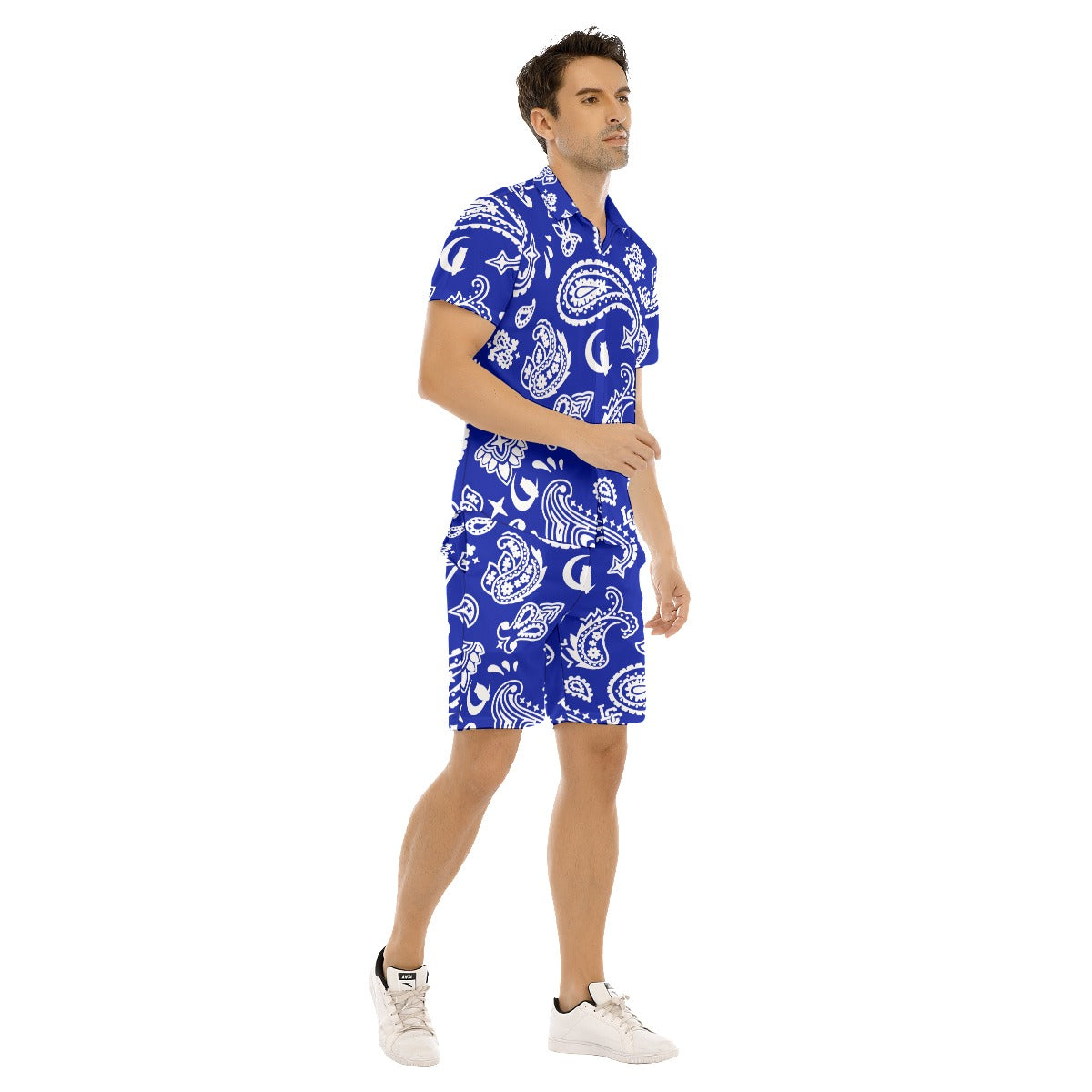 BANDANA PAISLEY Cs'UP Men's Short Sleeve Shirt Sets