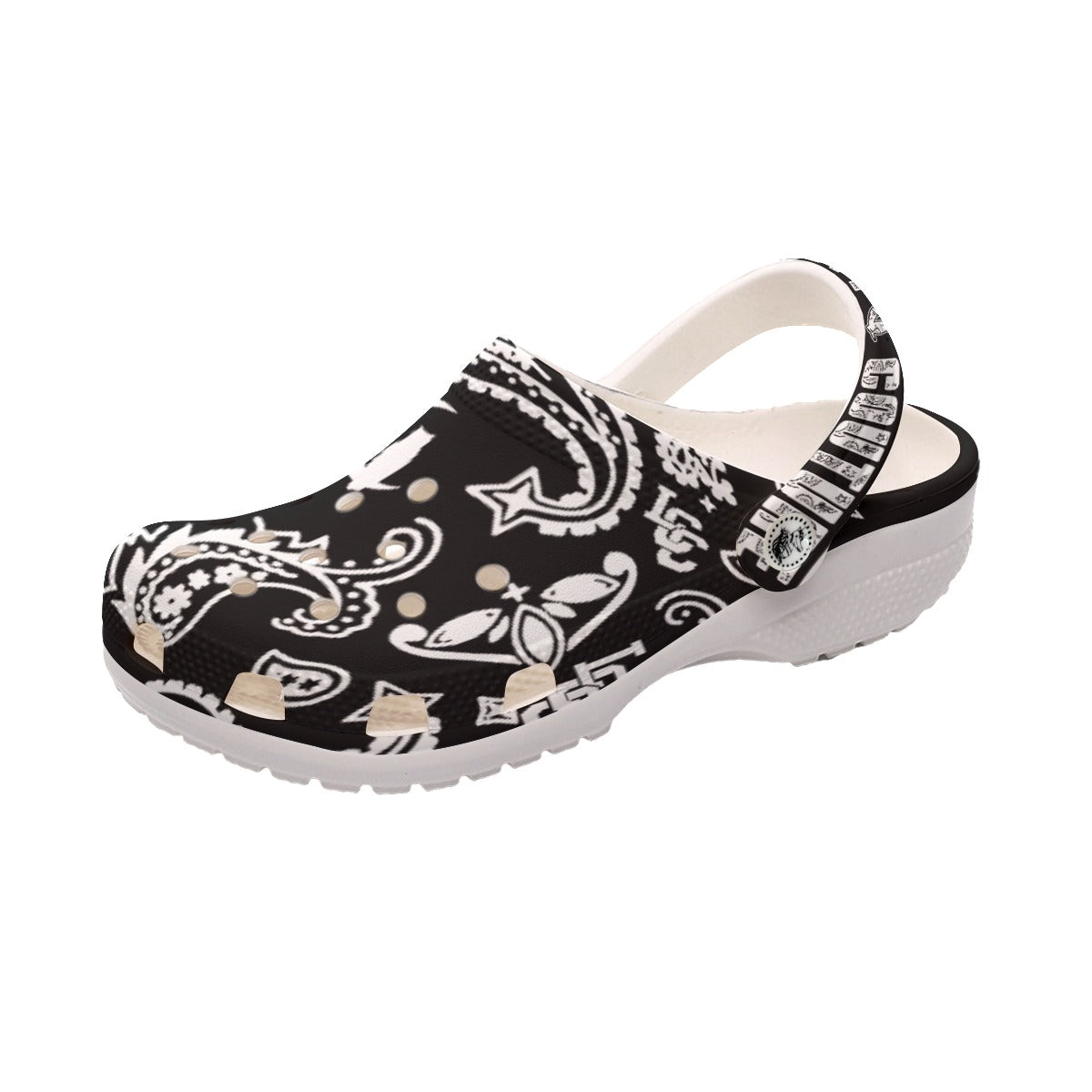 BANDANA PAISLEY BLC Women's Clogs