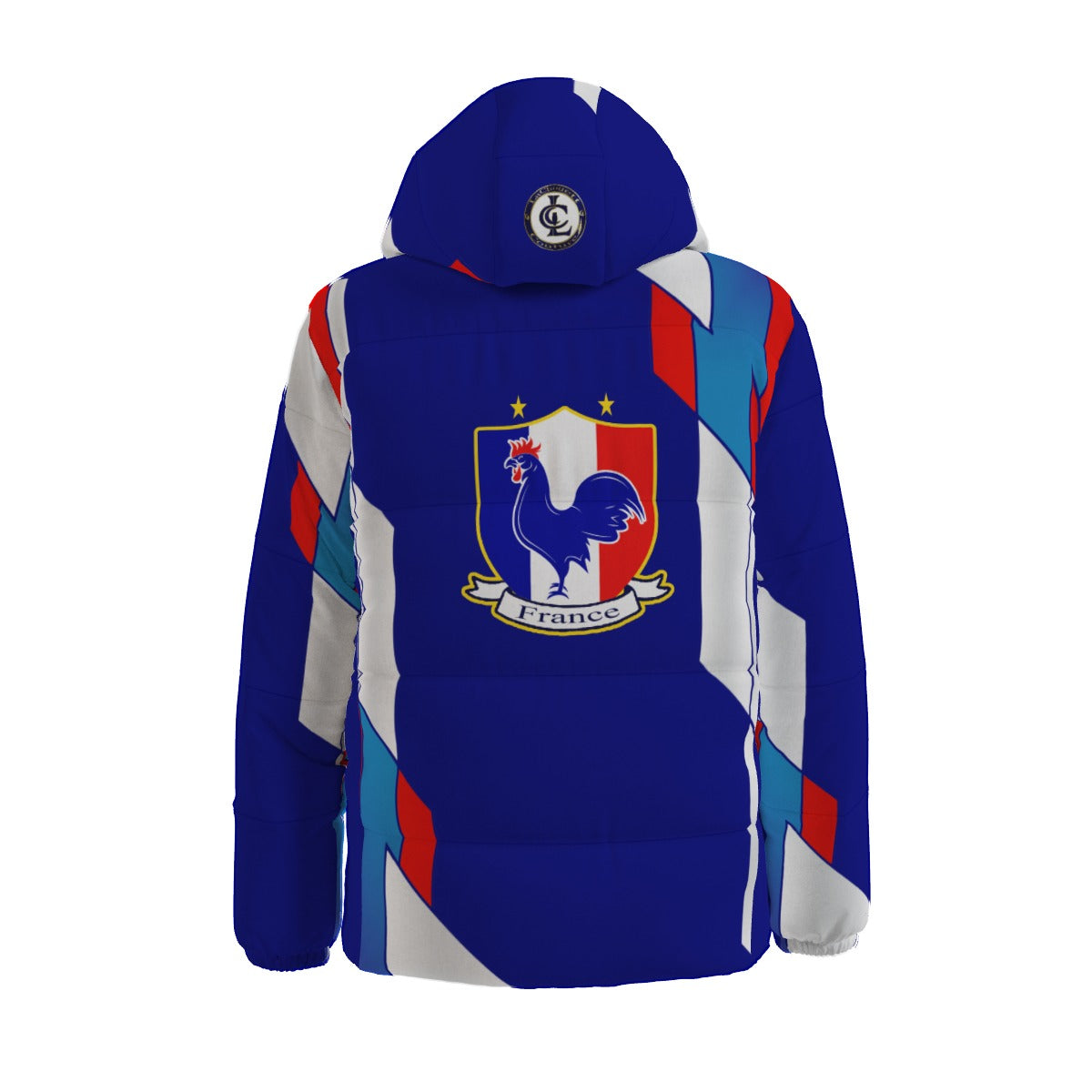 FRANCE BLUE Unisex Down Jacket