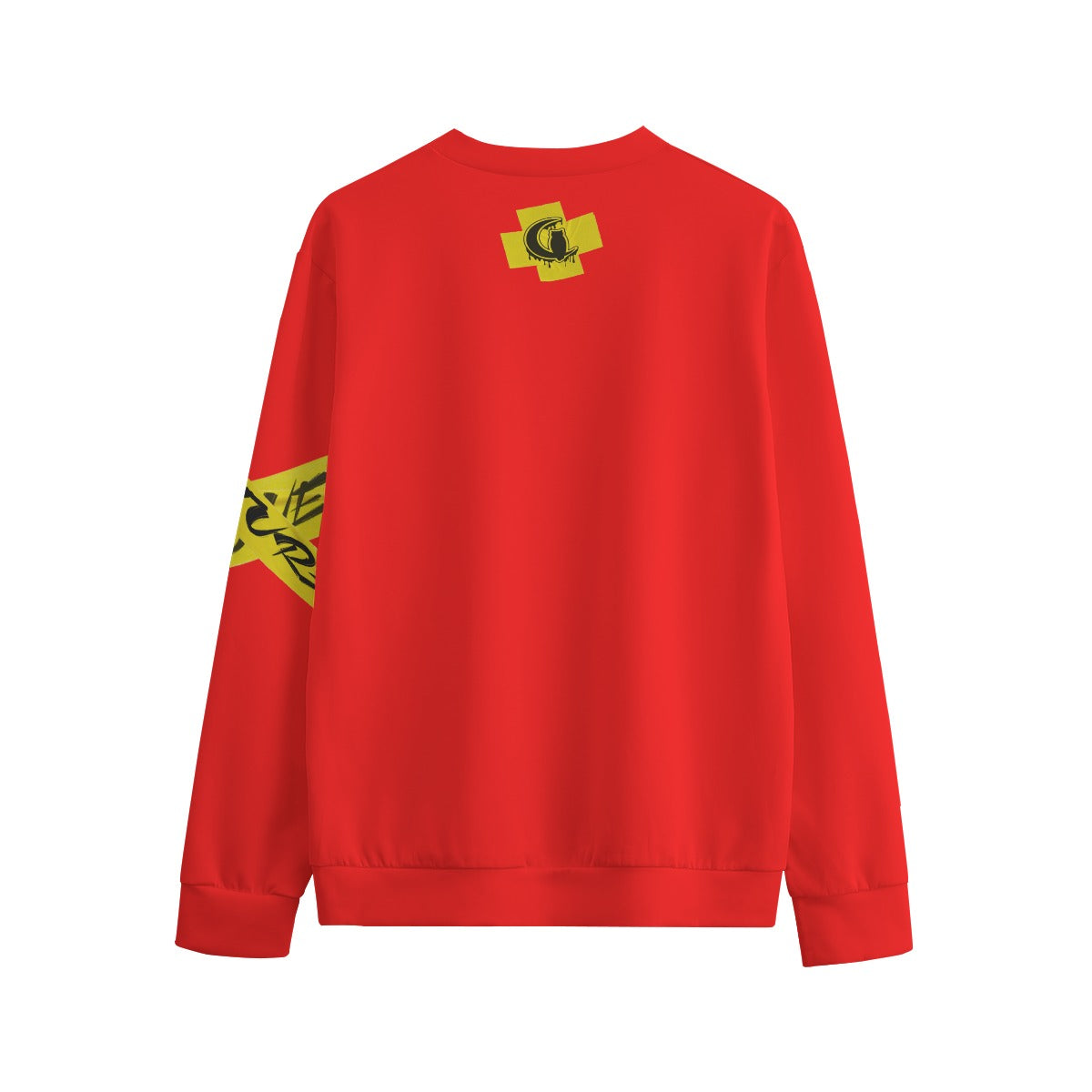 TRAP GOD RED Unisex O-neck Sweatshirt Cotton