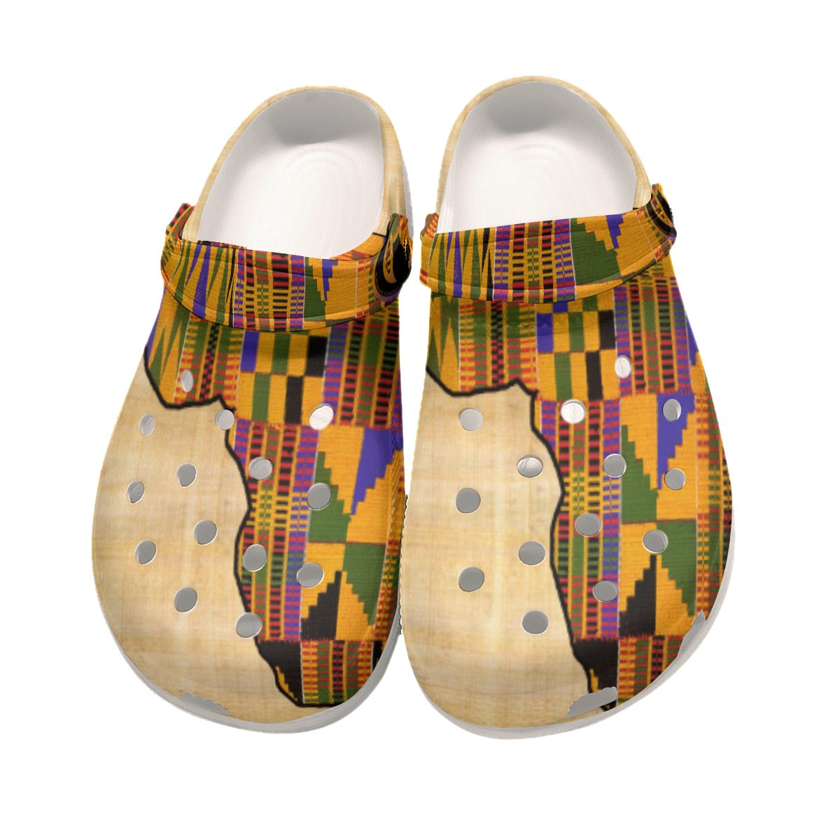 NILE VALLEY KENTE Women's Classic Clogs