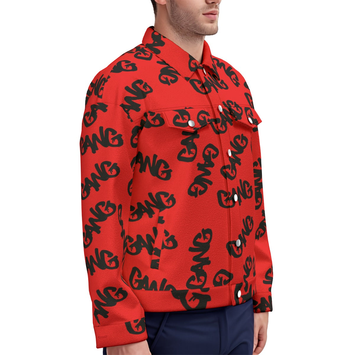 GANG X3 Unisex Lapel Jacket  Cotton