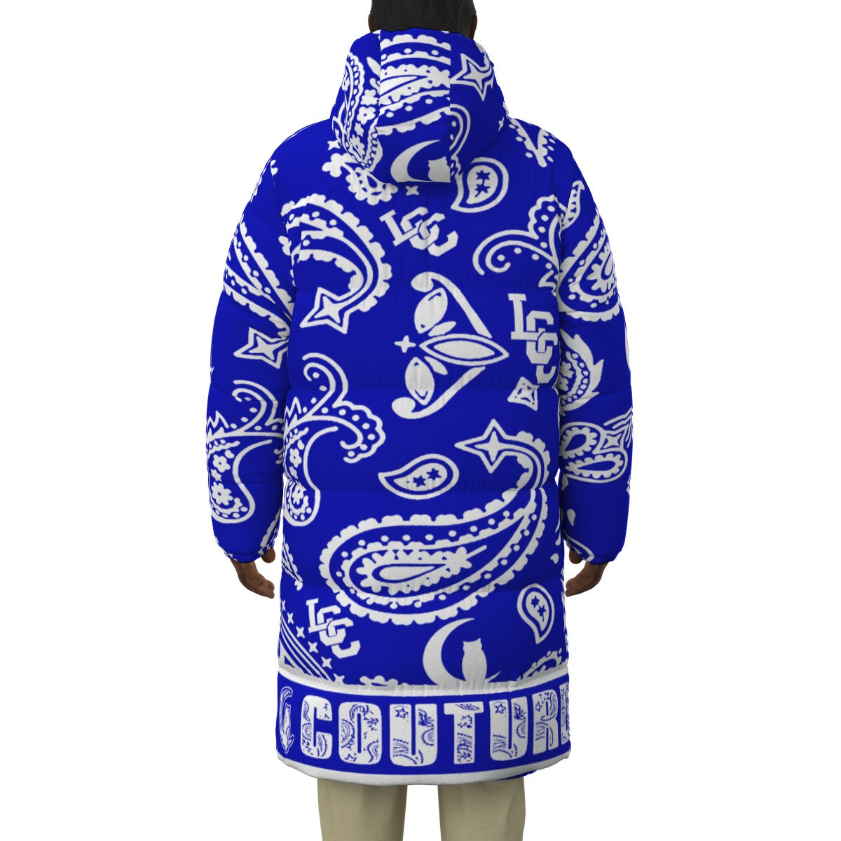 BANDANA COMPLEX Cs'UP Unisex Long Down Jacket