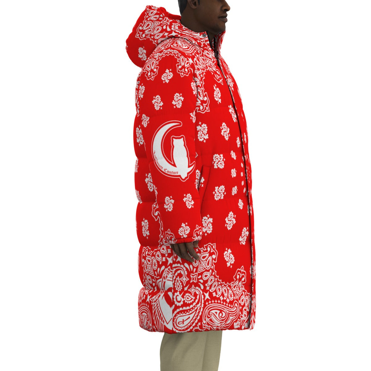 BANDANA Bs'UP Unisex Long Down Jacket